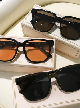 大框方形墨镜女显脸小偏光高清