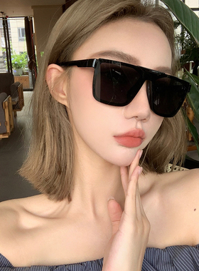 网红墨镜女防紫外线圆脸显脸小