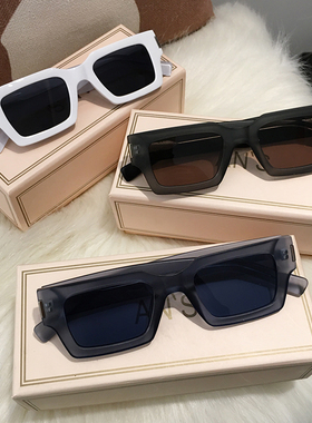 小方形墨镜男高级感痞帅