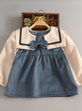 蝴蝶结宝宝罩衣防水防脏反穿衣好洗易干外穿饭兜儿童围兜小孩护衣