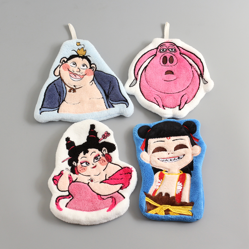 卡通擦手巾宝宝小毛巾柔软