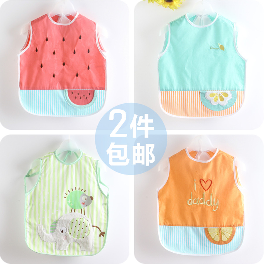 春夏秋冬儿童无袖罩衣加大纯棉防水防污宝宝围兜小孩反穿衣画画衣,童装/婴儿装/亲子装,反穿衣/罩衣,淘宝优惠券,粉丝福利购,淘宝优惠卷