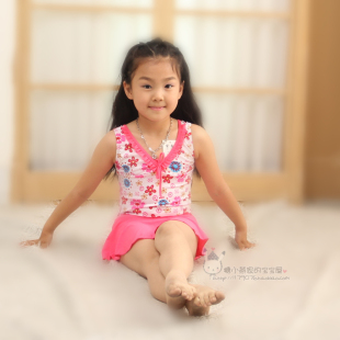 儿童泳衣新款 比基尼宝宝泳装 9岁夏季 女童游泳衣 分体衣0