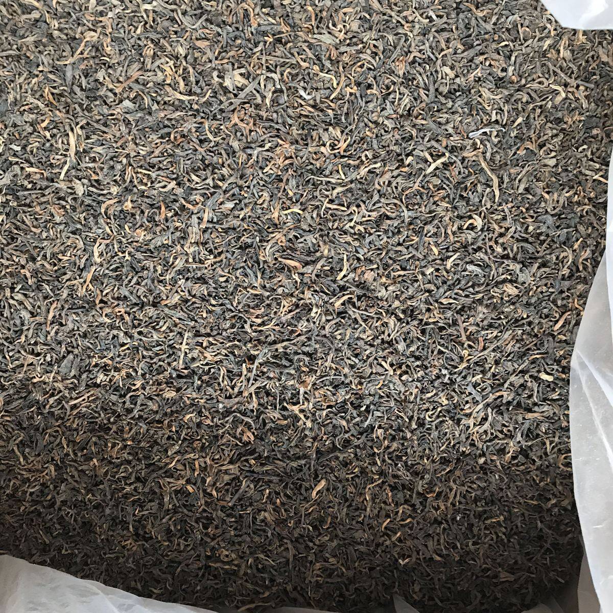 云南普洱茶 老同志普洱茶 一级散熟茶 500克袋装 柑普茶原料怎么看?