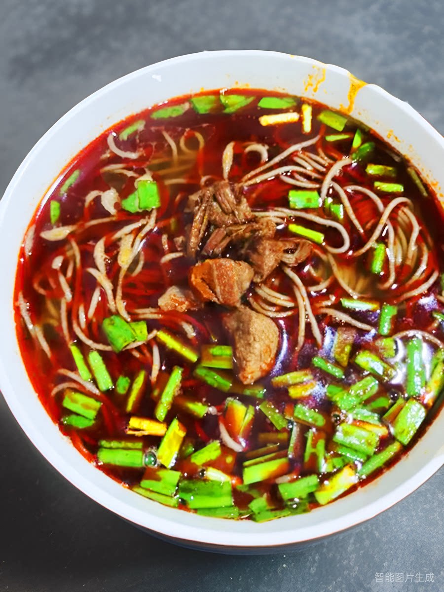 陕西美食小吃香辣淳化韩城羊肉饸饹郏县面条速食荞麦粗粮拉面山西