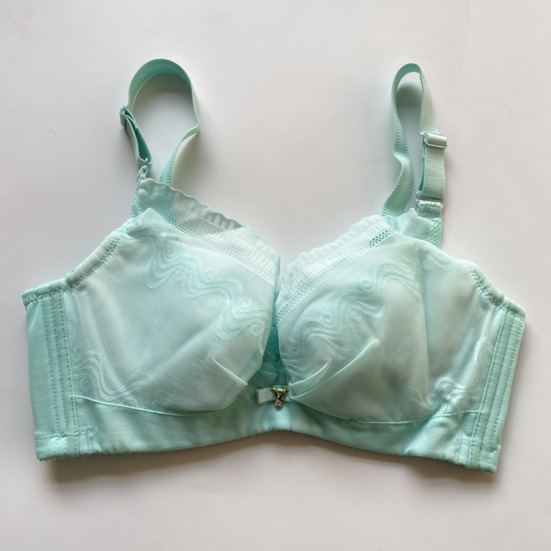 c罩杯软钢圈薄棉随意厂家正品文胸聚拢舒适三排扣女士内衣胸罩
