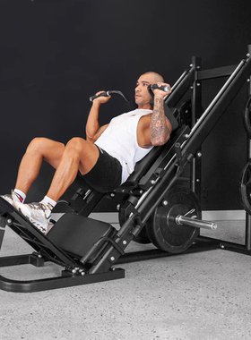 SZWILK多功能双功能顺蹬倒蹬训练机商用腿部蹬腿两用深蹲机G3066