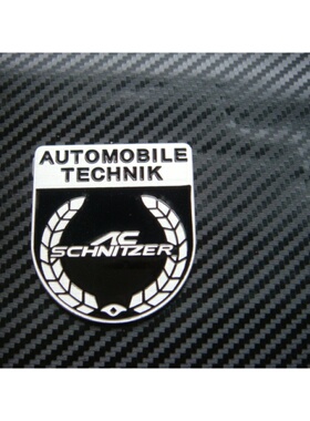 SCHNITZER金属贴/车标/汽车盾标/铝合金侧标