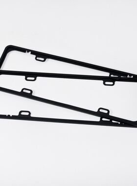 迈腾B8车牌架锌合金车牌框昂克塞拉窄边牌照框车牌边框牌照架包邮