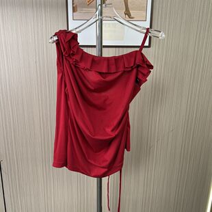 新款 设计气质上衣 小众时尚 081撤柜kn撤柜法式