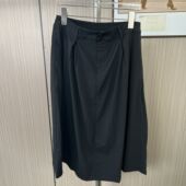 6024撤柜cg大码 显瘦休闲高腰百搭 新款 女装 黑色半身裙伞裙春季