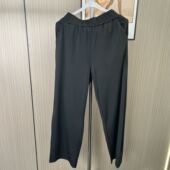 女装 直筒休闲裤 夏季 3036撤柜cg大码 薄款 高腰垂感宽松长裤 拖地裤 子