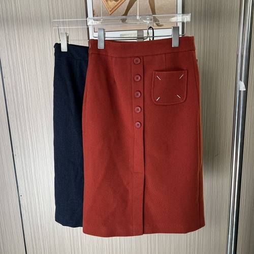 1545撤柜DS春秋时尚设计款毛呢半身裙