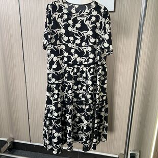 0118品牌撤柜南油货夏季新款宽松版短袖连衣裙女