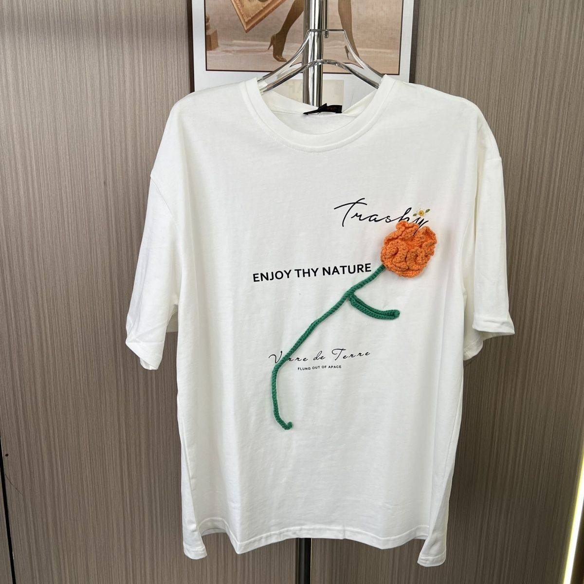 1050撤柜cg时尚大码女装夏季宽松休闲短袖T恤,女装/女士精品,衬衫,淘宝优惠券,粉丝福利购,淘宝优惠卷