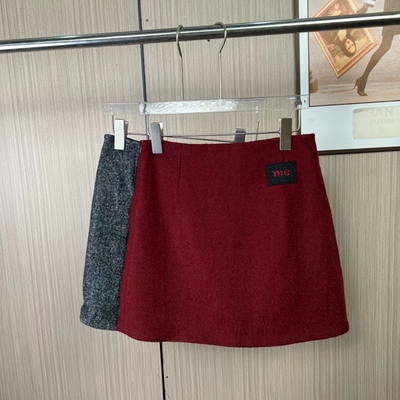 1516撤柜DS半身裙毛呢2025时尚新款秋冬高腰短裙显瘦冬季