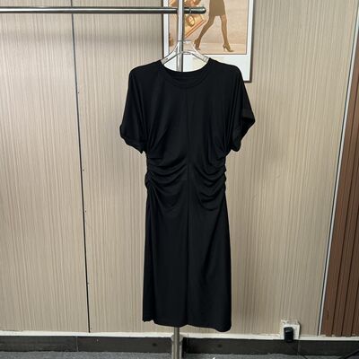 3273品牌撤柜WL南油夏季新款气质收腰修身显瘦连衣裙裙子长裙