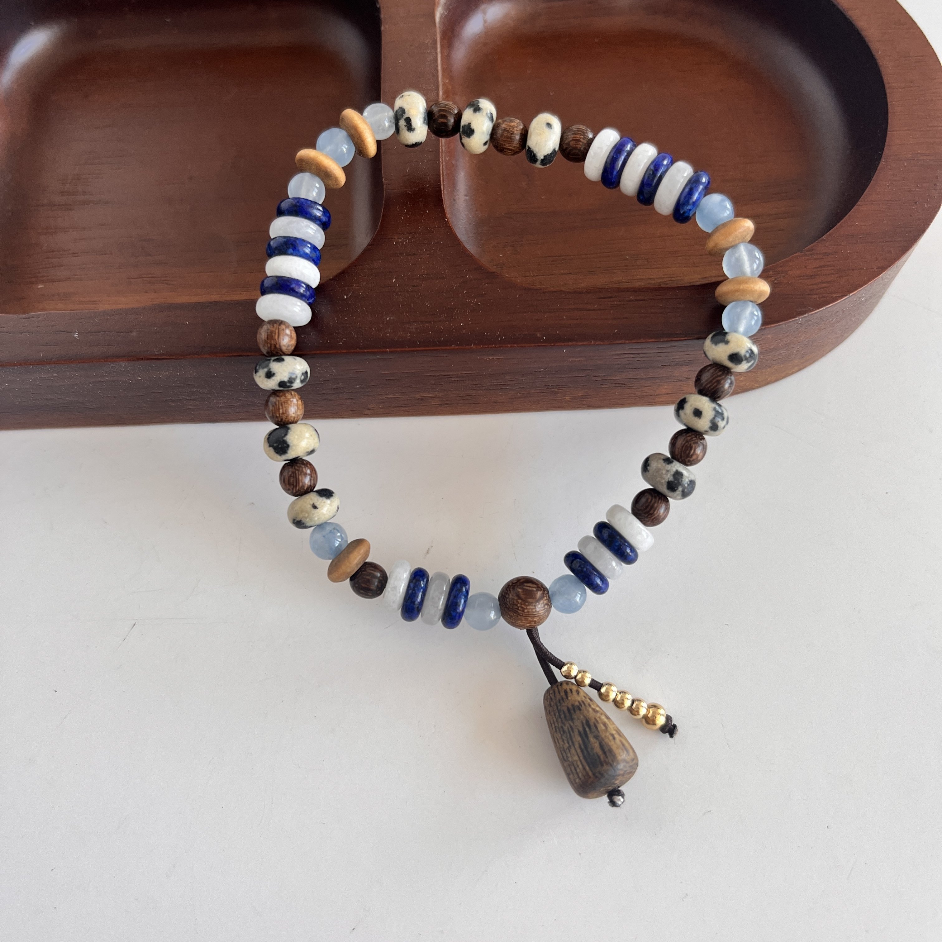 ZIXIU子休沉香回声手串新中式沉香天然石百搭手链女25年春夏新品