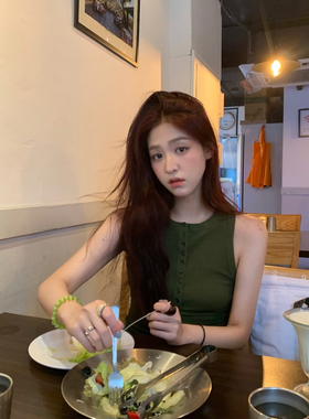 ins博主同款亮绿猫眼石手串女水晶手链天然显白小众轻奢冷淡风