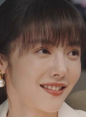 装腔启示录蔡文静唐影同款施家金色珍珠耳环女春夏轻奢高级感耳饰