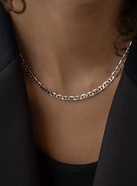 法式小众锁骨链女极简约冷淡气质时尚欧美设计师同款潮人项链新款