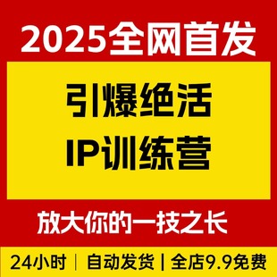 引爆绝活IP训练营，14天引爆绝活，放大你的一技之长