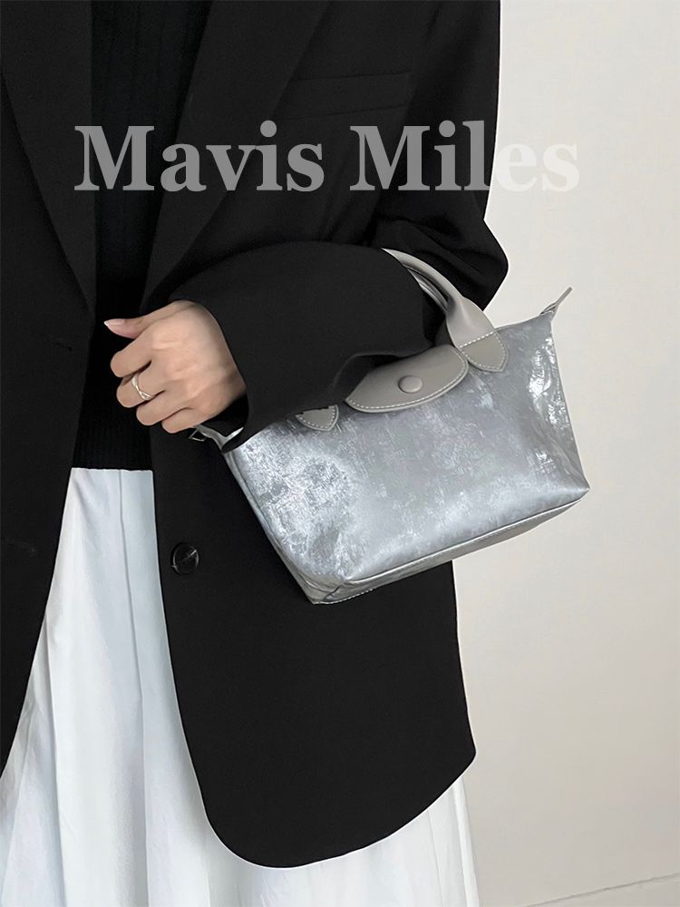 MavisMiles牛皮饺子包