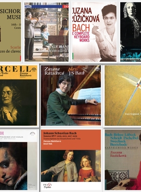 Y174 鲁日奇科娃 Zuzana Ruzickova 羽管键琴HiRes合集无损音源