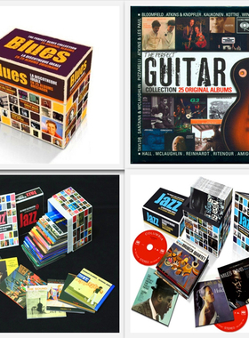 C74 精选爵士蓝调吉他无损音源FLAC分轨合集HiFI音乐名盘4套100CD