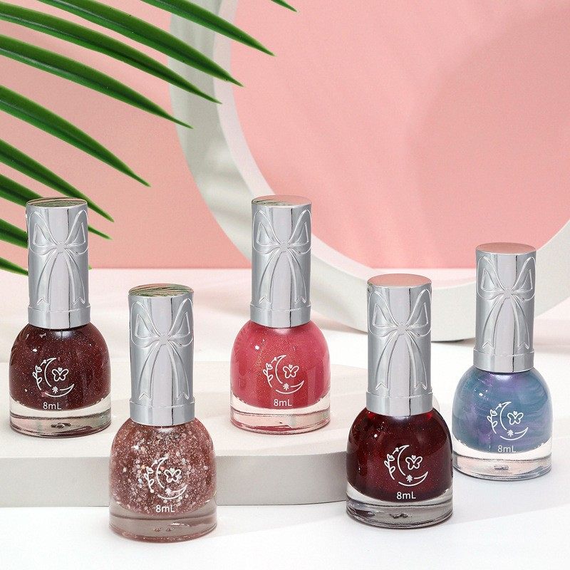 2025秋冬免烤指甲油油性持久车厘子色快干显白DIY钻石珠光美甲油,彩妆/香水/美妆工具,指甲油,淘宝优惠券,粉丝福利购,淘宝优惠卷