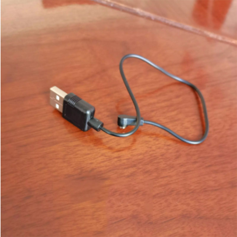 맞춤형 블루투스 스마트 링 USB 포트 충전기 고속 충전 데이터 케이블 자기 충전 케이블 헤드 링 케이블 전용
