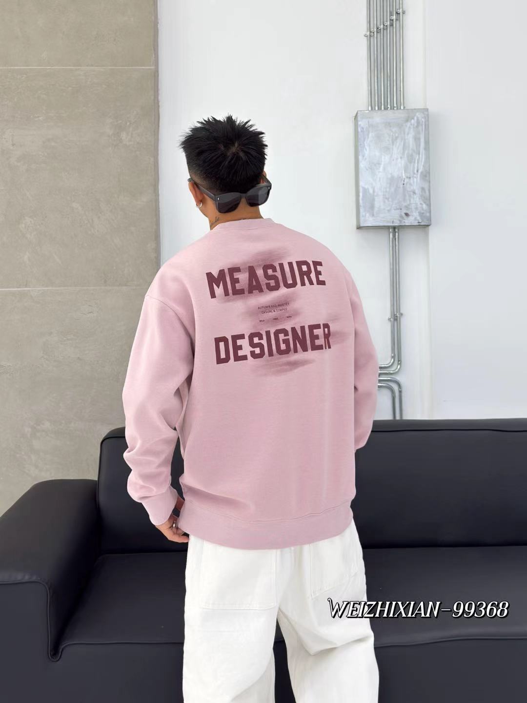 卫衣男款秋冬季2025年新款潮牌高端字母印花休闲圆领长袖男士上衣