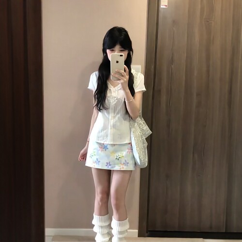 休闲运动服套装女夏季少女两件套