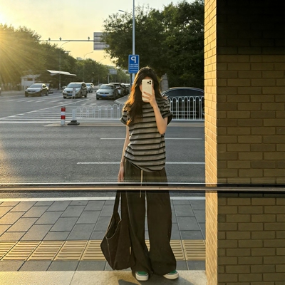 休闲运动服套装女夏季少女两件套