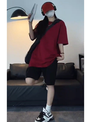 休闲运动服套装女夏季OOTD两件套