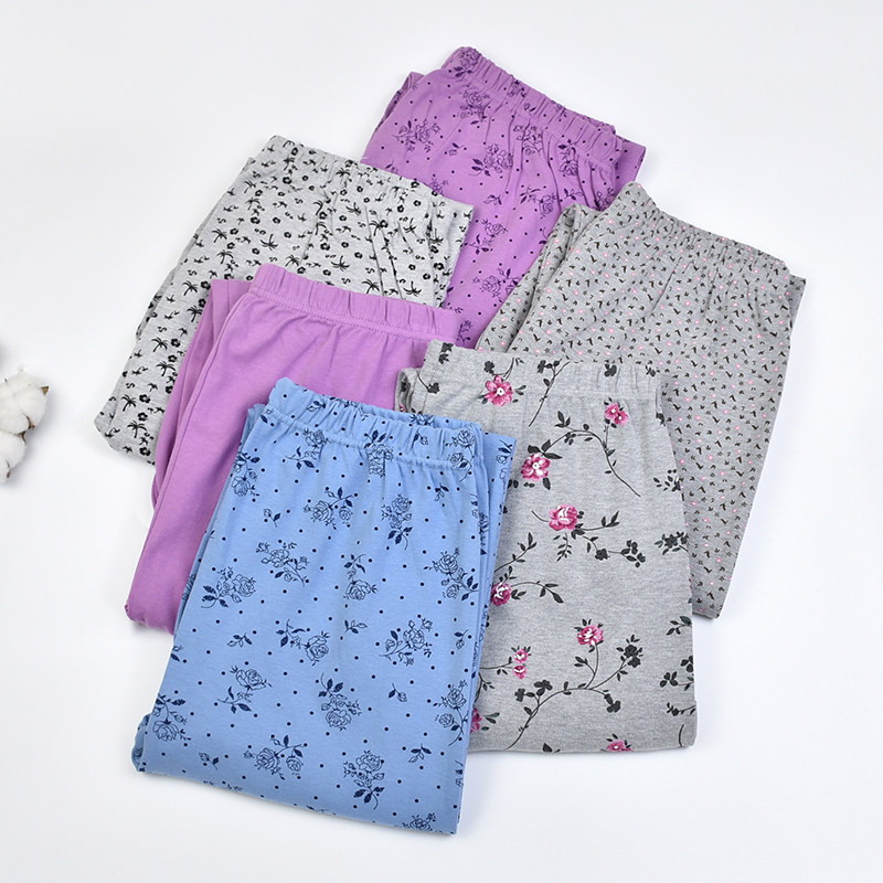 中老年人睡裤女纯棉大码春秋宽松居家裤加肥加大敞口衬裤老人秋裤,女士内衣/男士内衣/家居服,睡裤/家居裤,淘宝优惠券,粉丝福利购,淘宝优惠卷