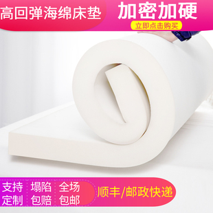 高密度海绵床垫1.5米1.8米学生宿舍单双人加厚软硬褥垫榻榻米定制