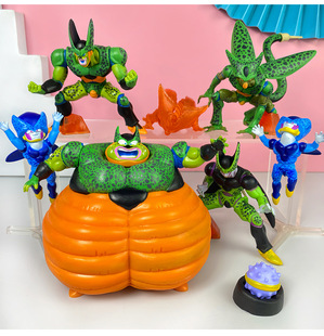 七龙珠沙鲁全形态手办反派人物比克弗利萨布欧动漫桌面摆件模