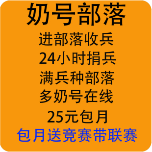 COC国际服部落冲突14本奶号自动捐满级兵法术器械 入住包月带联赛