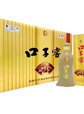 口子窖五年400ml*6瓶整箱装40.8度新老款随机发货江浙沪皖包邮