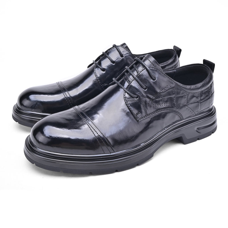 保罗盖帝男鞋专柜正品2026年秋季新款时尚休闲鞋商务皮鞋男皮鞋
