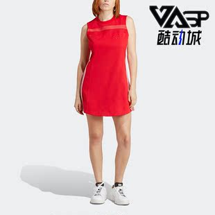 Adidas/阿迪达斯三叶草春新款女子运动无袖连衣裙HR3420