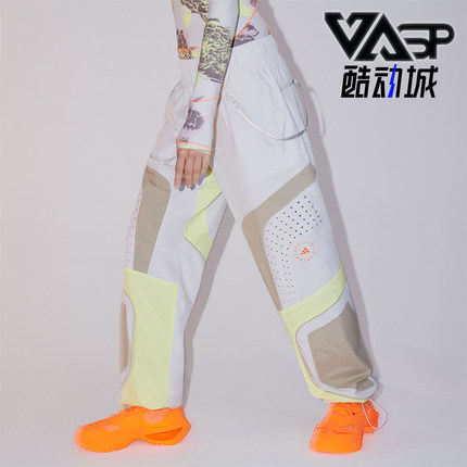 Adidas/阿迪达斯正品新款女士宽松梭织运动休闲长裤IT7529