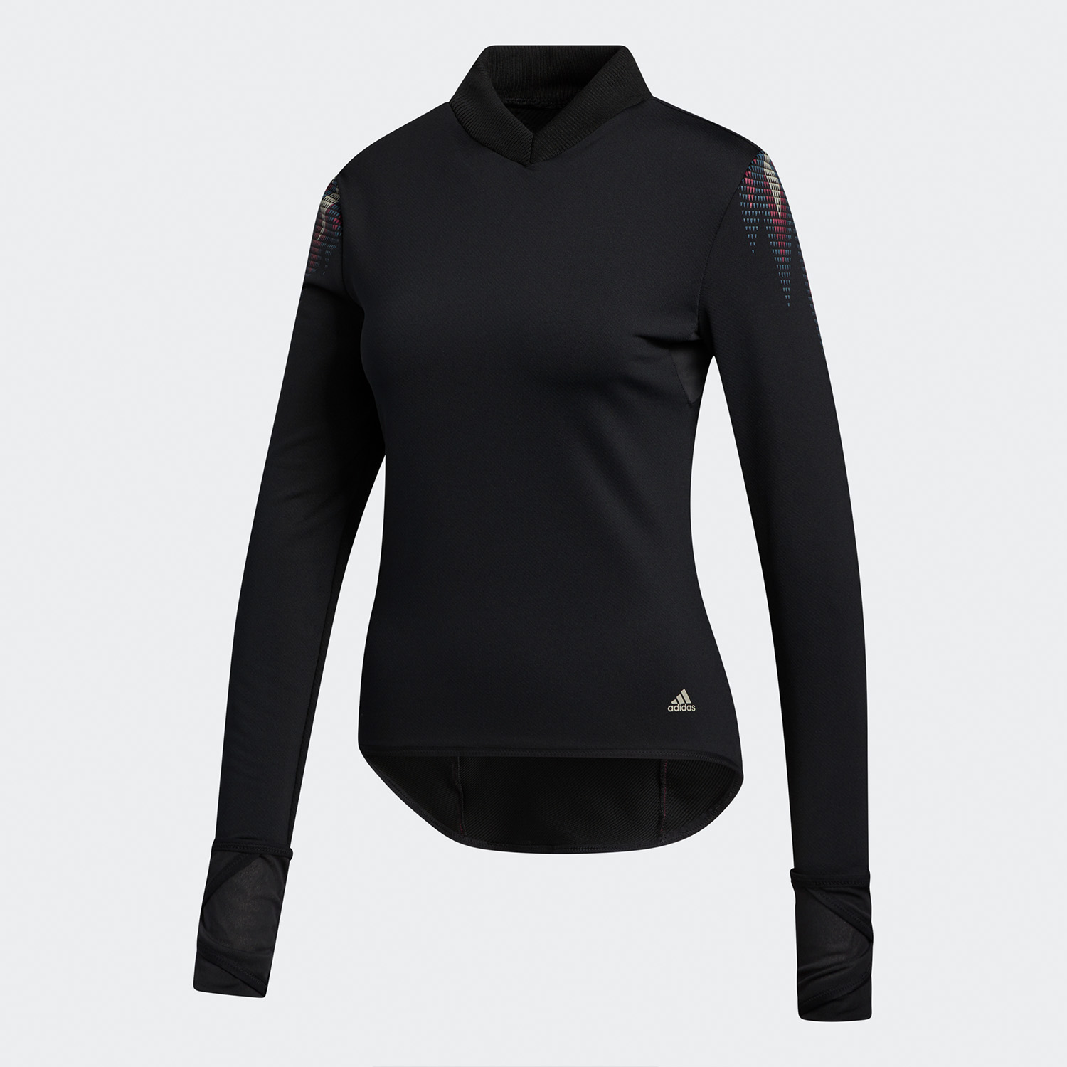 阿迪达斯女子舒适长袖运动T恤