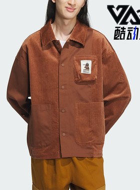 Adidas/阿迪达斯正品U VBE JKT 2 情侣款运动夹克外套IK5086