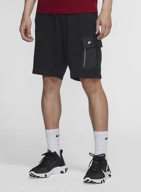 Nike/耐克正品男 新款时尚透气休闲工装裤五分裤 BV3117-010
