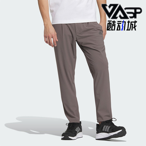 阿迪达斯男士防晒运动休闲九分裤