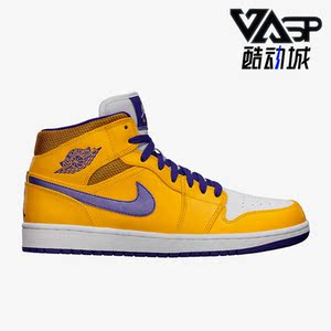 Nike/耐克正品 JORDAN 男子减震篮球运动高帮板鞋554724-708