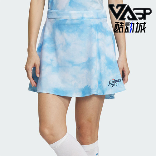 阿迪达斯女士高尔夫运动短裙