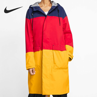 耐克正品女子中长款夹克外套